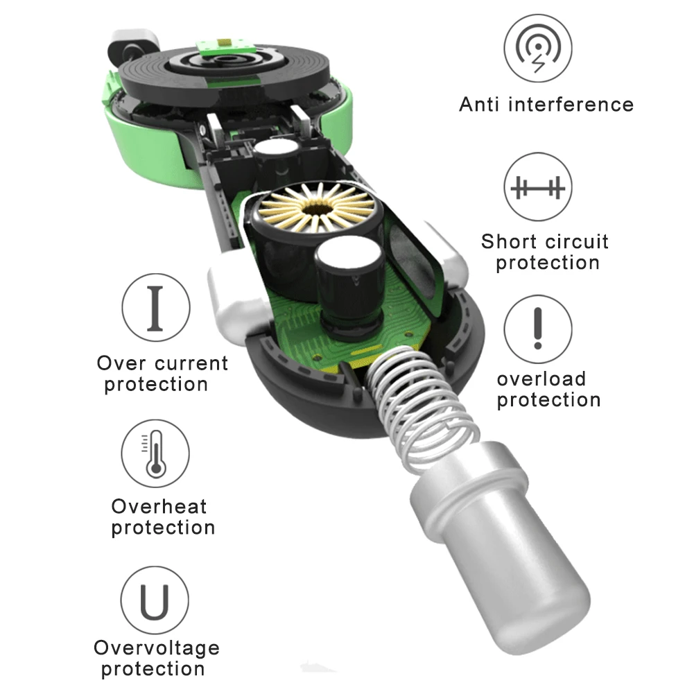 Автомобильное зарядное устройство Quick Charge 3.1A с двойным выдвижным кабелем, многофункциональный адаптер 3 в 1, совместимый с Android, type-C iPhone