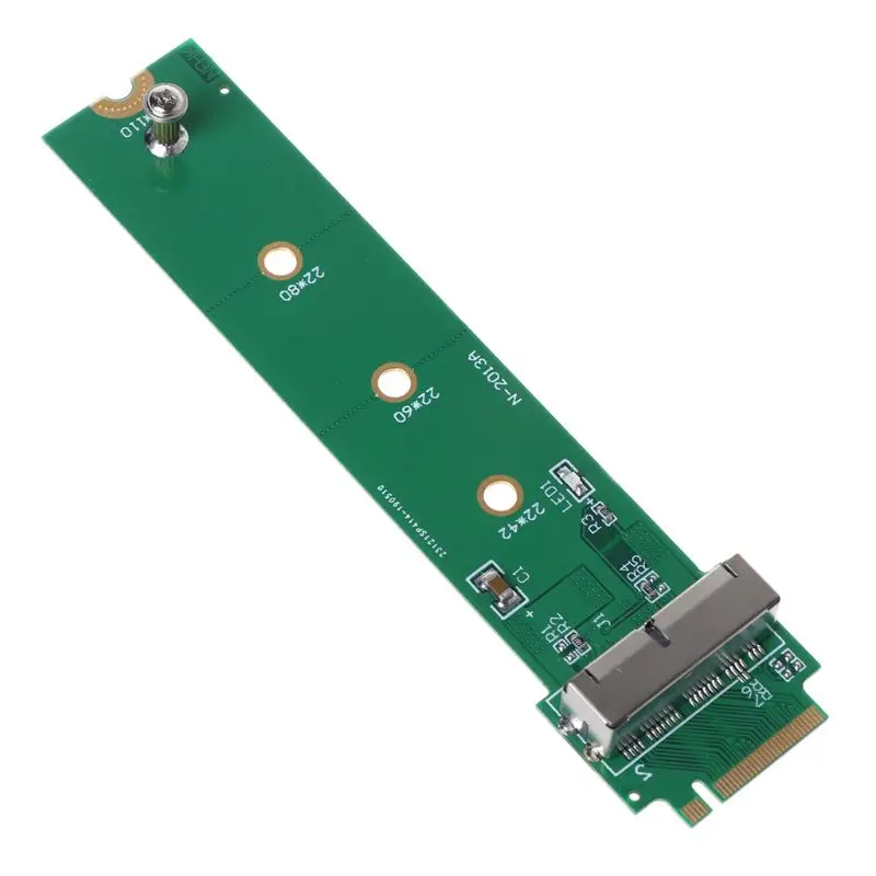 Адаптер конвертер PCI e для MacBook Air Pro адаптер ПК с 12 16 контактами SSD на M.2 Key M (NGFF)