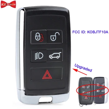 

KEYECU for Land Rover LR2 LR4 2012-2015 for Range Rover Evoque /Sport Updated Smart Remote Car Key Fob315MHz/433MHz KOBJTF10A