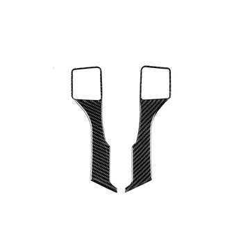 

2pcs Steering Wheel Sticker Carbon Fiber For Prado LC150 FJ150 2010-2018 Parts