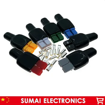 

5 PCS/Pack multi color New 30A 600V Power Connector Battery Plug+sheath kits for forklift electrocar