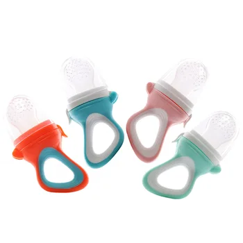 

Baby Nipple Feeder Even Mesh Dust Cover Safety Buckle Large Diameter Pacifier Ring Bite