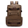 Men's Backpack Vintage Canvas Backpack School Bag Men's Travel Bags Large Capacity Backpack Laptop Backpack Bag Rucksack 6