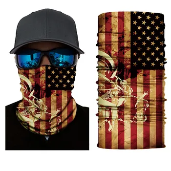 

Camouflage Military Hiking Faceshield Polyester Anti UV Dust Neck Face Mask Bandana Camping Fishing Hunting Skiing Bandana Scarf