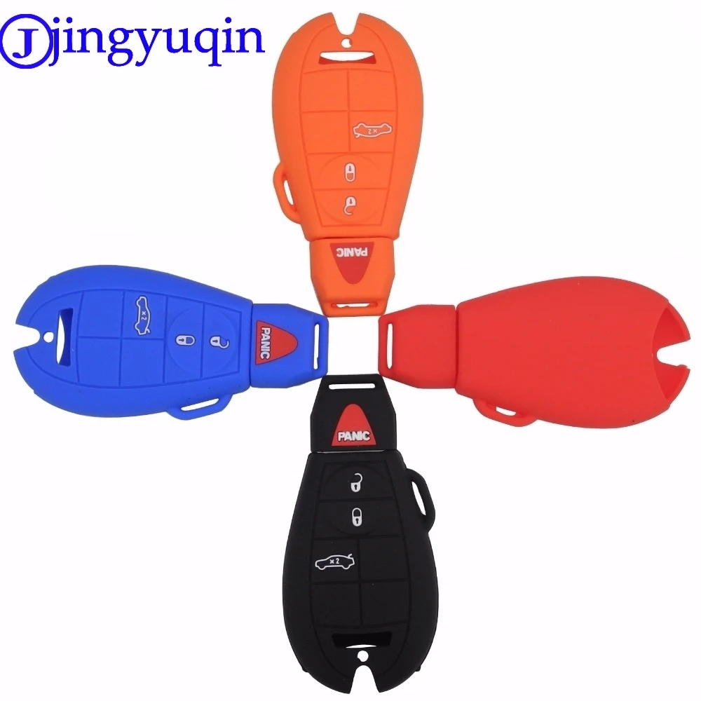 Jingyuqin 4 кнопки дистанционного управления для Dodge JCUV Ddart Jeep Grand Cherokee Compass Longitude Patriot