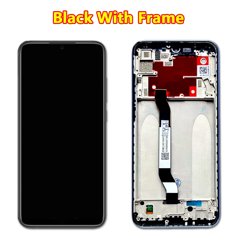 ЖК дисплей для Xiaomi Redmi Note 8 T сенсорный экран 6 3 дюйма Vancca * 10 мультисенсорное