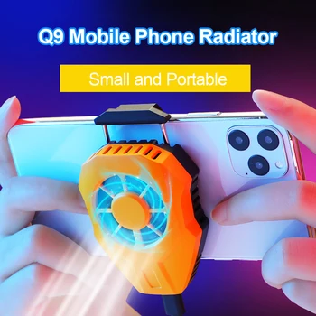 

Portable Mobile Phone Clip Cooling Fan For PUBG Mobile Gaming USB Powered Semiconductor Rapid Cooling Cooler Heatsink Radiator