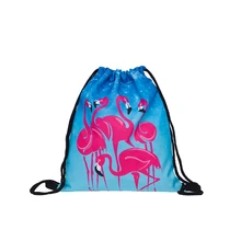 Модный женский рюкзак с 3D принтом для путешествий, софтбэк, мужская сумка на шнурке, мужские рюкзаки, рюкзак для девочек, Rop Red-crowned crane