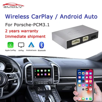 

Wireless CarPlay Interface Box for Porsche Original Screen Upgrade MMI with Android Auto Mirror Link AirPlay Car Play Functions