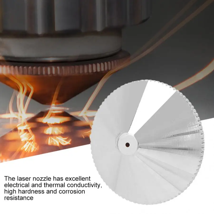 Laser Nozzle Brass Double Layer for Fiber Cutting Engraving Machine 1.0/1.2mm | Инструменты