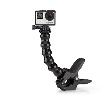 

Jaws Flex Clamp Mount for GoPro Accessories Gopro Hero 7/6 3 3+ 4 4 session SJCAM SJ4000 SJ5000 M20 XIAOMI YI 2 4k Eken h9r /h9