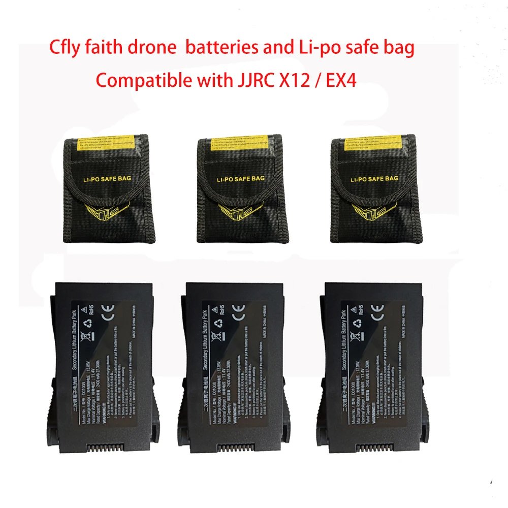Оригинальный беспилотный аккумулятор Faith 11 4 в 240 мАч складной Квадрокоптер CFLY RC