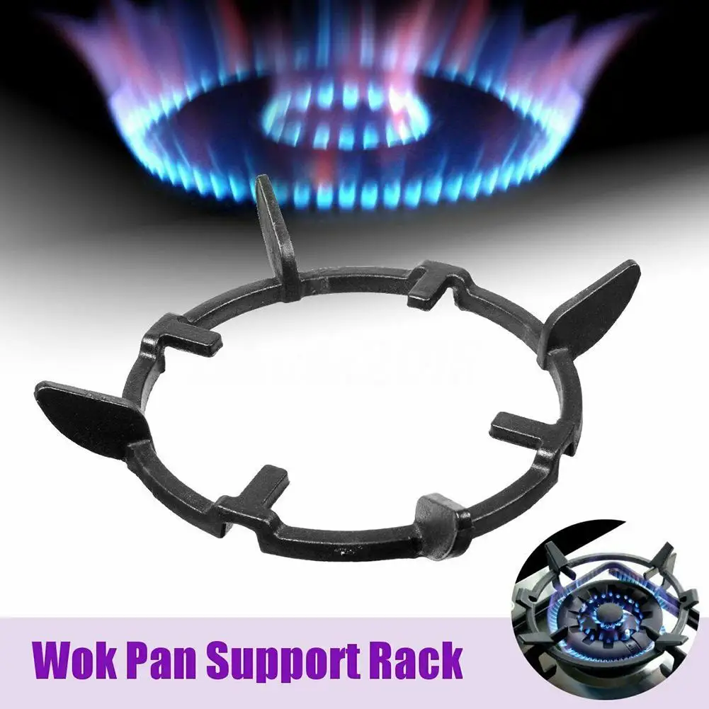 

Universal Iron Wok Pan Support Rack Stand for Gas Stove Shelf Hob Cooker Kitchen Supplies