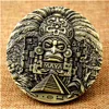 Mayan AZTEC CALENDAR souvenirs predict commemorative coins art collection gifts commemorative coins collections interesting ► Photo 2/6