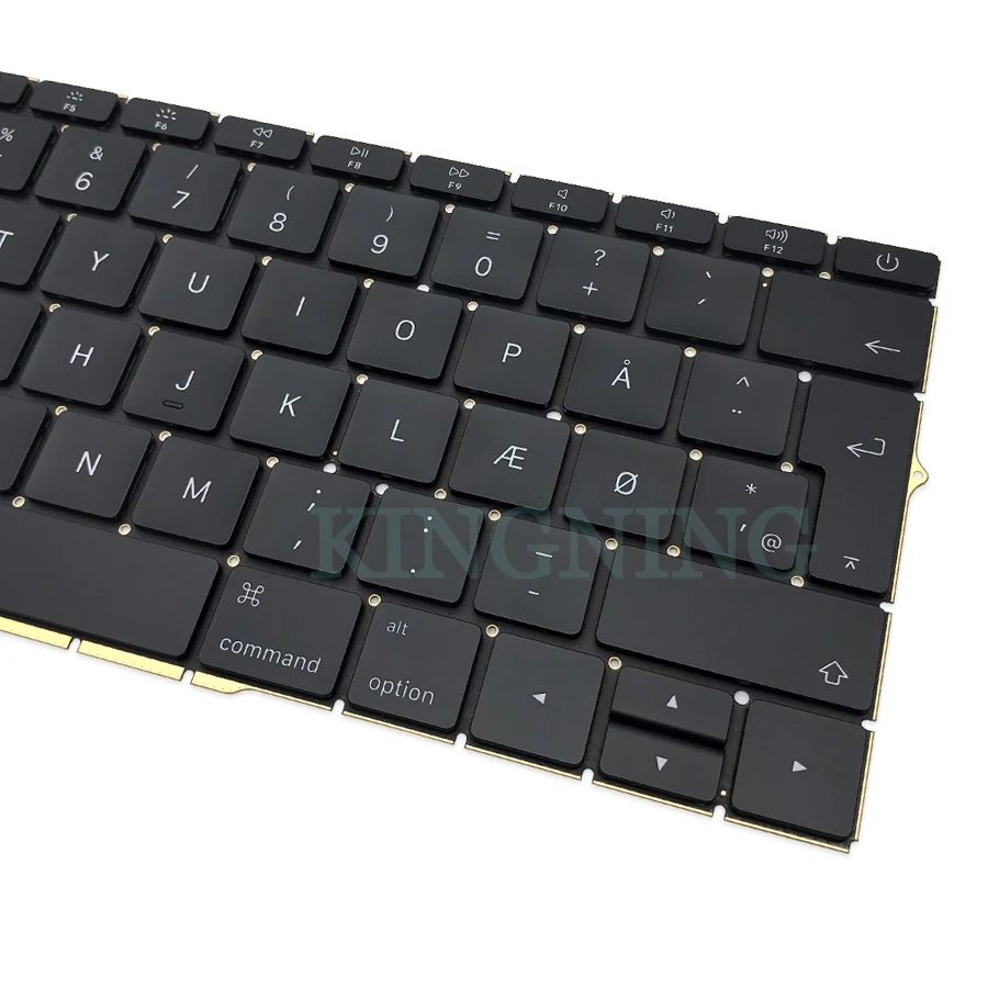 Оригинальная новая Дания Датская Клавиатура для ноутбука Macbook Pro Retina 13 дюймов A1708