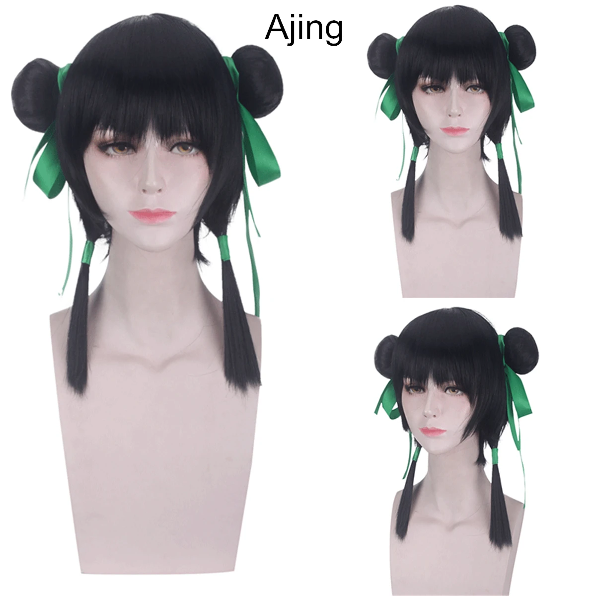 Wei Wuxian Jiangcheng Lan Wangji Wig Cosplay Mo Xuanyu Mo Dao Zu Shi Anime Grandmaster of Demonic Cultivation Cosplay Halloween - Цвет: 21