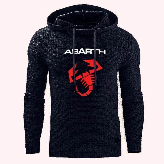 Толстовки мужские на автомобиль ABARTH логотип печати Толстовка весна осень мужские толстовки спортивная хип хоп harajuku Повседневная Толстовка спортивный костюм D - Цвет: as picture