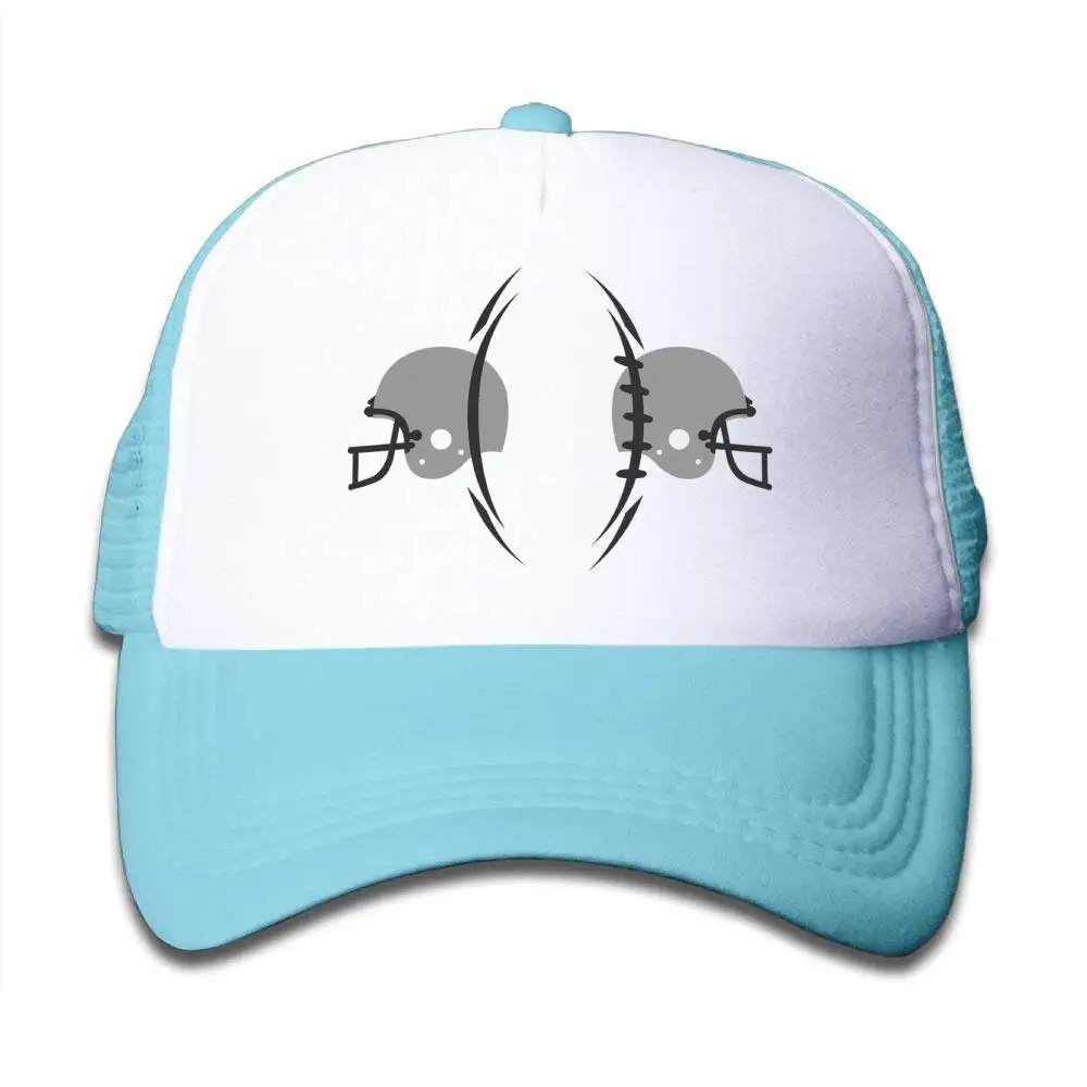 TSDFCMesh Бейсболка Snapback Hat football 9 Boys-Girl, SkyBlue, один размер