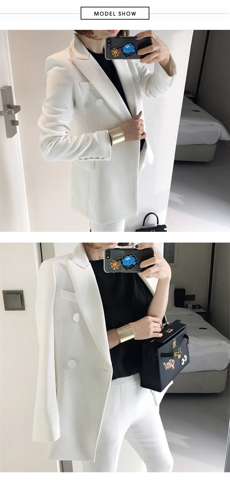 New fashion women pencil pant temperament slim suit comfortable XS-XXL size high quality work style vintage elegant pant suits