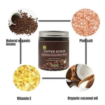 

New Exfoliating Scrub Body Scrub Cream Dead Skin Removal Deep KL