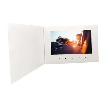 

7 Inch New Video Brochure Cards for Presentations Digital Advertising Player 7 Inch Screen Video Greeting