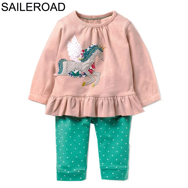 SAILEROAD Рождественские Мальчики Бутик Наряды Мультфильм Хомяк Детская Одежда Наборы для Девочек Осенняя Одежда Костюмы Детские наборы - Цвет: 8131 same picture
