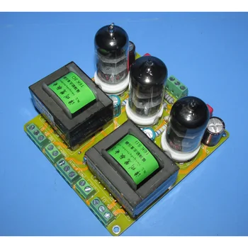 

6N1 push 6N1 push-pull amplifier board JCDQ-79, stereo 1W + 1W, three 6N1 tubes