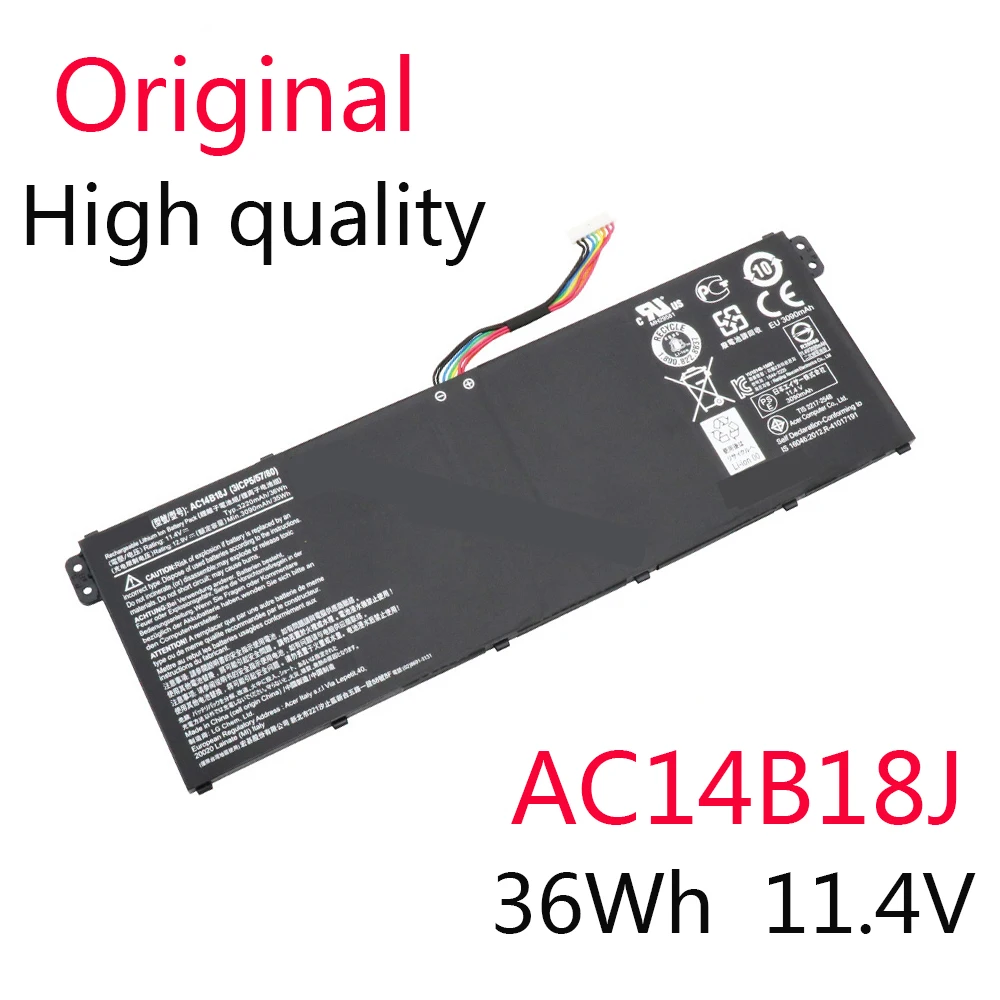 Новый оригинальный аккумулятор AC14B18J AC14B13J для Acer Aspire ES1-511 Φ 311 TravelMate B115 B116 MS2394 |