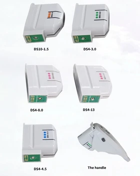 

2020 Ultrasound Handle material 10000 shots Exchangeable Face Machine Facial Body Anti Aging CartridgeTransducer