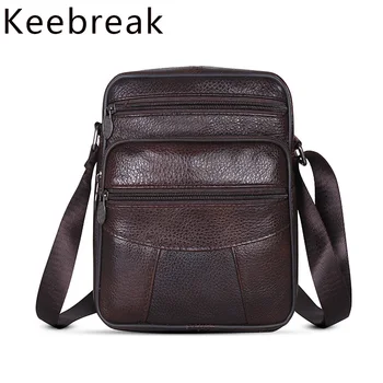 

Genuine Leather Shoulder Bag For Men Crossbody Bags Business Flap Messenger Handbag Man Small Mens Black Casual Sholder