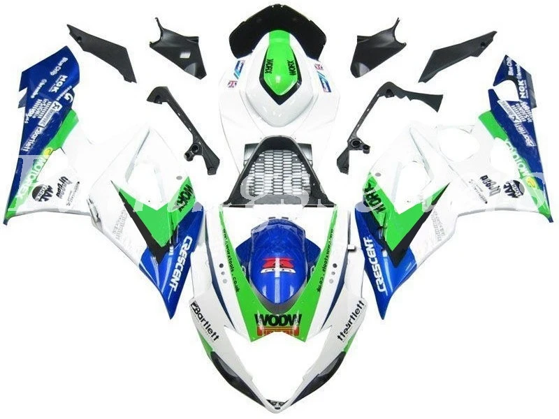 Литье под давлением ABS мотоцикл обтекатели комплект подходит для Suzuki GSX-R1000 2005 2006 gsxr1000 05 06 Обтекатели многоцветный - Цвет: Multi-Color