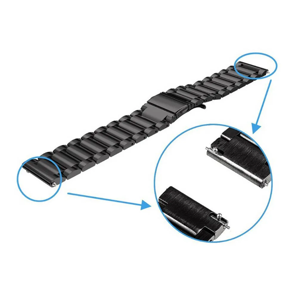 20 мм Миланский ремешок для samsung S2 Sport Band Galaxy Active Watch 42 мм Active 2 40 мм 44 мм браслет из нержавеющей стали ремешок для часов