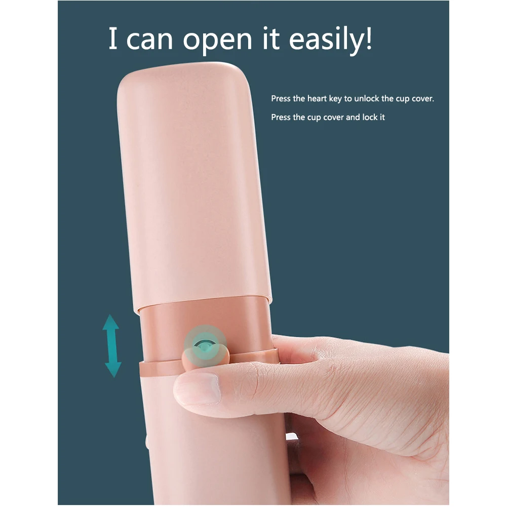 Ventilation Organizer Storage Box Travel Toothbrush Holder ABS Home Partition With Comb Portable Toiletry Mirror Gargle