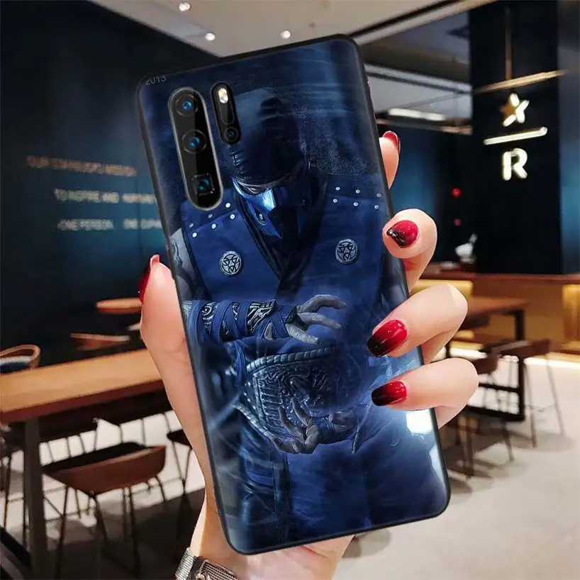 Черный мягкий чехол для huawei P30 P20 P10 Lite Pro P Smart Z mate 30 10 20 Lite чехол для телефона - Цвет: BD247-9