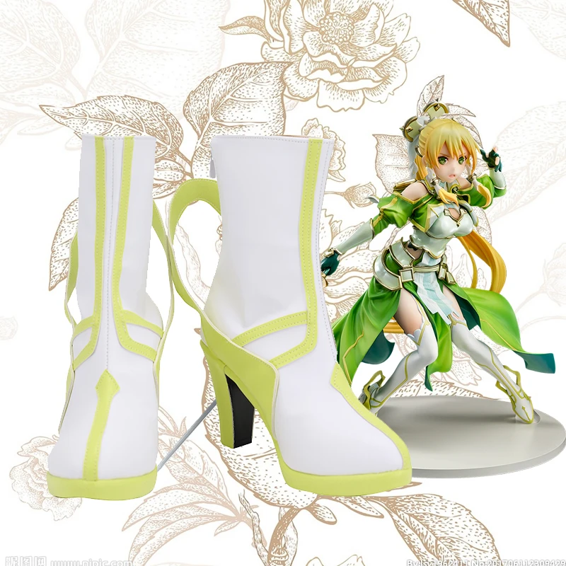 

Unisex Anime Cos Kirigaya Suguha Cosplay Costumes Boots Custom Made 02