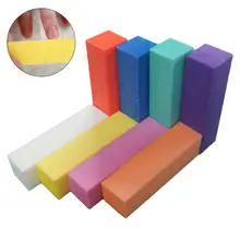 8 шт. модная Губка для полировки ногтей буферный блок покрытие для маникюра пилочка для ногтей Полировка разноцветные инструменты для дизайна ногтей легко использовать