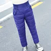 Pantalones de invierno para adolescentes, pantalones de esquí impermeables de algodón acolchado grueso, elásticos, de cintura alta, 10 y 12 años ► Foto 3/6