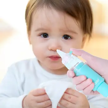 

Baby Nasal Aspirator Ear Syringe Nose Sucker Safe Hygienic Nasal Aspirator Booger Sucker For Newborns Toddlers