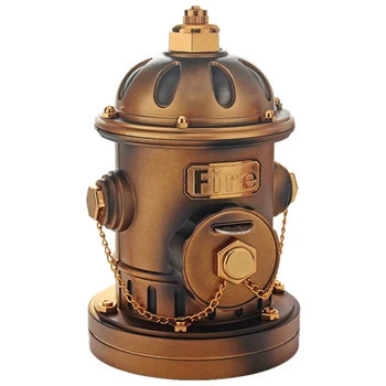 

Piggy Bank Rotating Girl Fire Hydrant Creative Coin Bank Saving Pot Desktop Decor for Home Living Room
