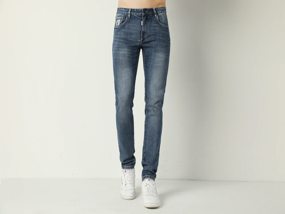 

New!!! Men's denim trousers, style in the covering, matelal elastic cotton fabric art. SP2005