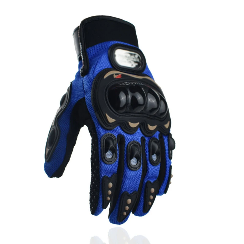 Мотоцикл мужчины полный палец Guantes езда Мотоцикл Мотокросс Гонки перчатки безопасные дышащие перчатки углеродное волокно