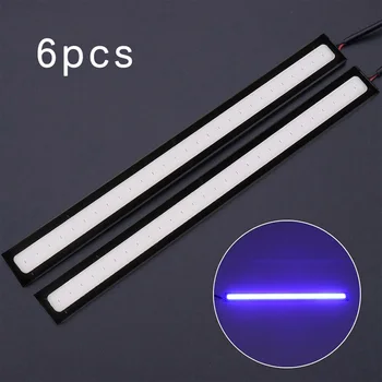 

Lamp Fog Light Strips 500LM DC 12V 6W 6000K DRL Replacement Accessories Car Parts