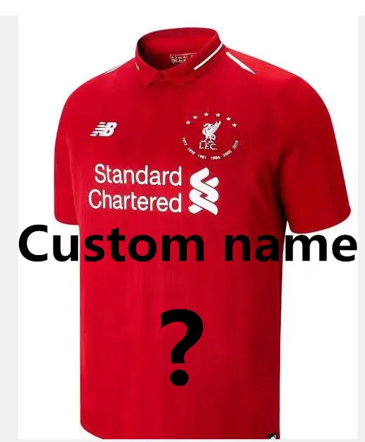 19 20 Liverpoolea рубашка M. SALAH FIRMINO MANE VIRGIL HENDERSON ROBERTSON MILNER KEITA Liverpoolea Футбольная Футболка - Цвет: shirt