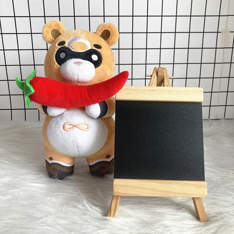 Anime Genshin Impact Xiangling Guoba Gouba Plush Doll 22CM Kawaii Cartoon Cosplay Accessories Toys, plush toy,plush doll
