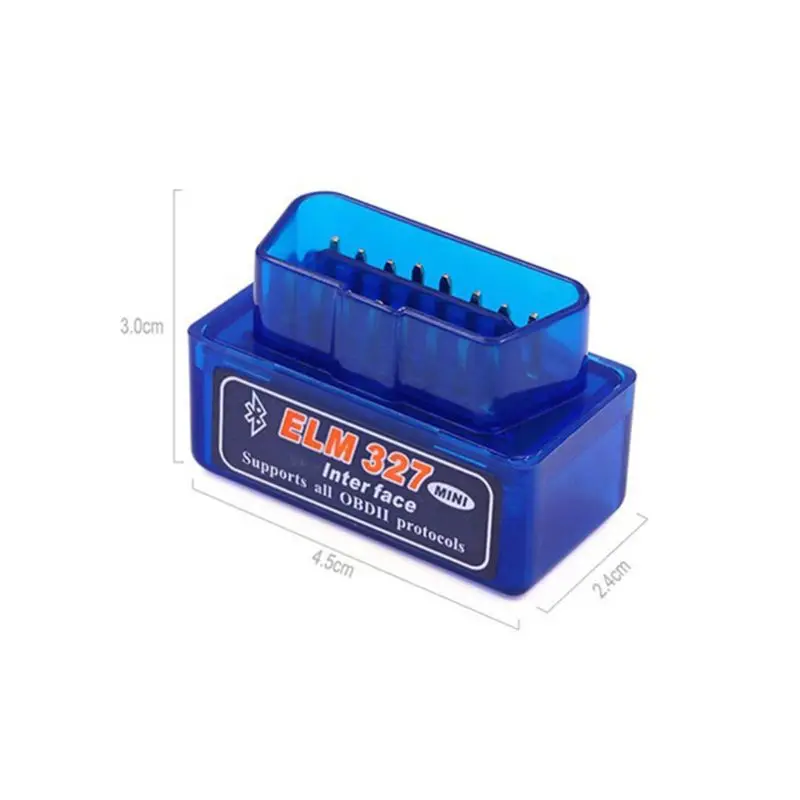 OBD2 V2.1 Мини ELM327 Bluetooth Авто сканер автомобильный диагностический инструмент для Android