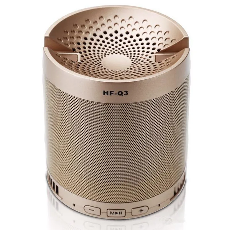 HF Q3 многофункциональные колонки bluetooth с держателем для сотового телефона