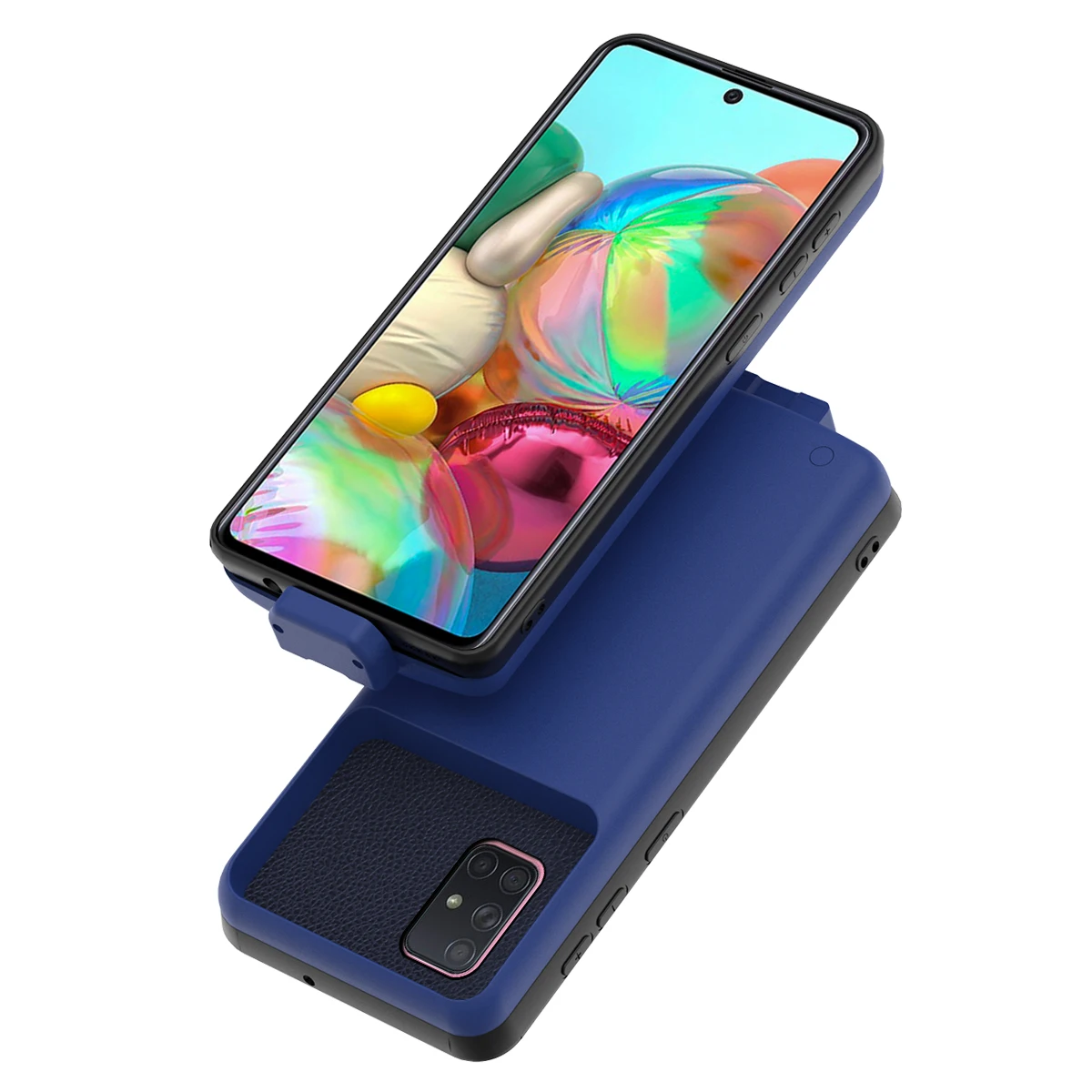 Для samsung Galaxy A71, чехол для зарядного устройства, съемный, 7000 мА/ч, внешний резервный аккумулятор, чехол для зарядки для samsung A71, чехол
