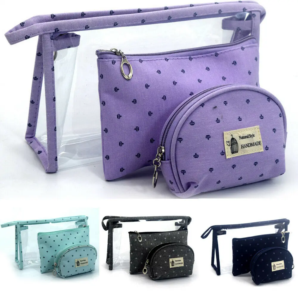 

Local stock Travel Makeup Cosmetic Toiletry Case Wash Organizer Storage Pouch Hanging Bag
