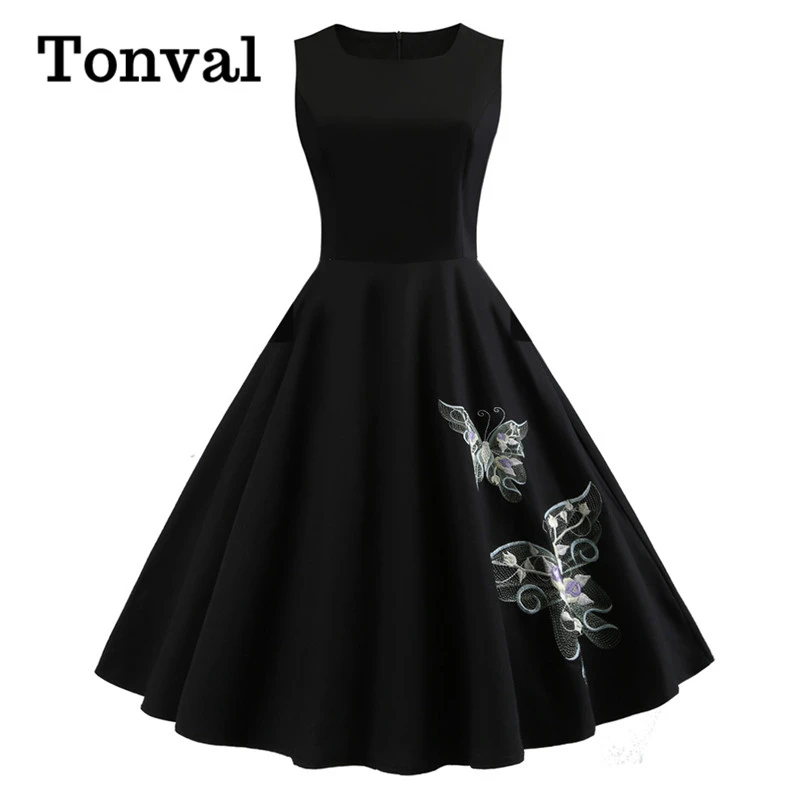 vintage style a line dresses