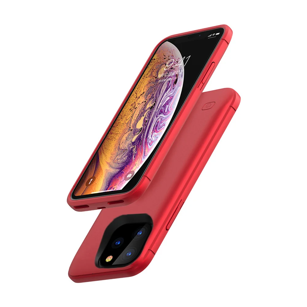 Хит, для iPhone 11 Pro Max, портативный чехол s, чехол для iPhone 11 Pro, внешний аккумулятор, для телефона, быстрое зарядное устройство, чехол